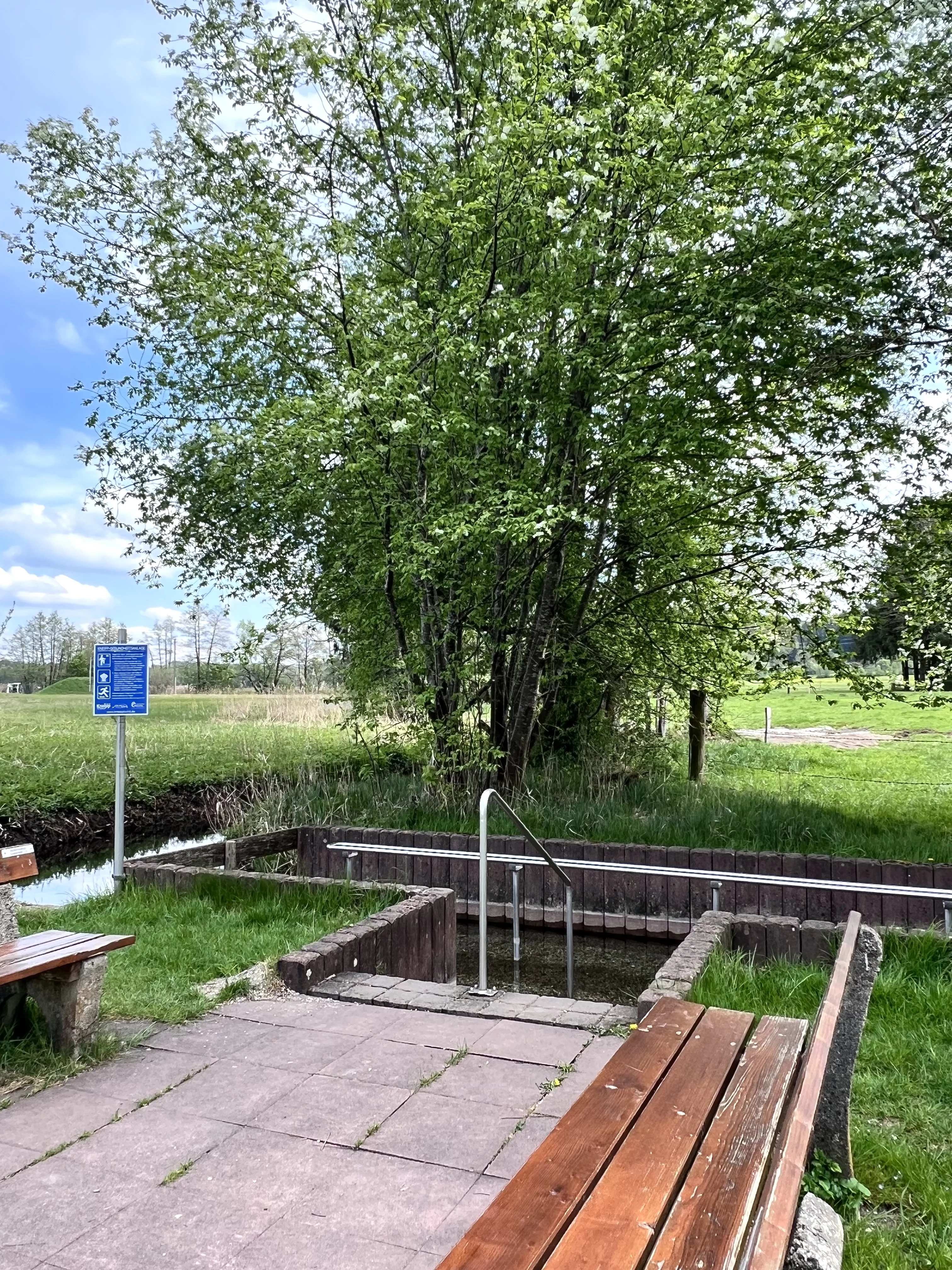 Wassertretbecken