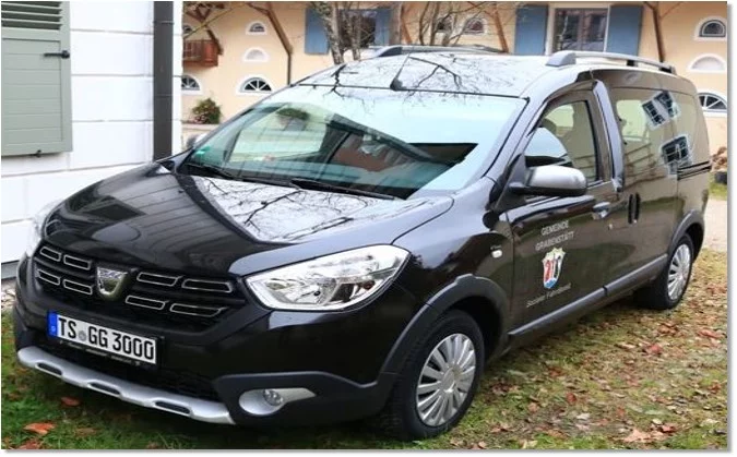 Foto des Fahrzeuges vom sozialen Fahrdienst